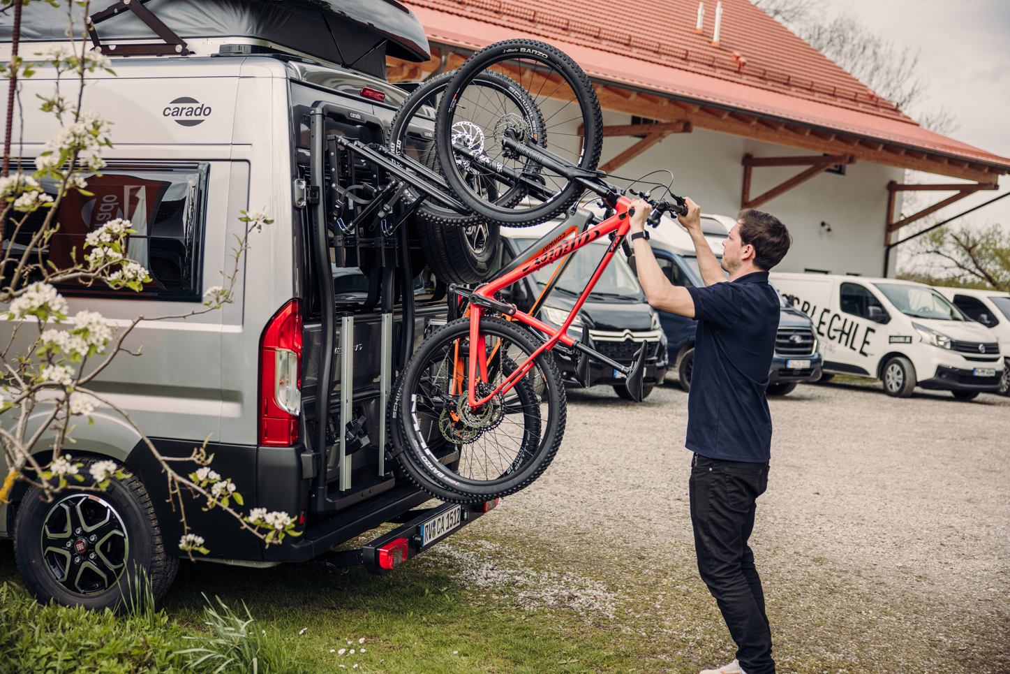 Ford transit cheap bike rack